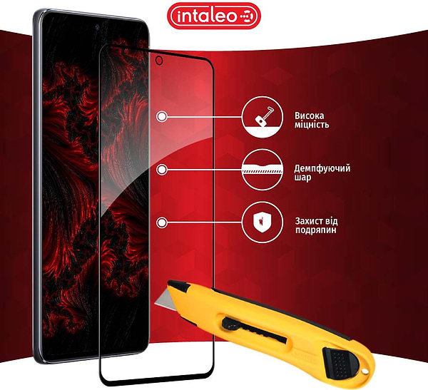 Фото - Защитное стекло для смартфона Intaleo Glue for Huawei Nova 10 SE (1283126546495)