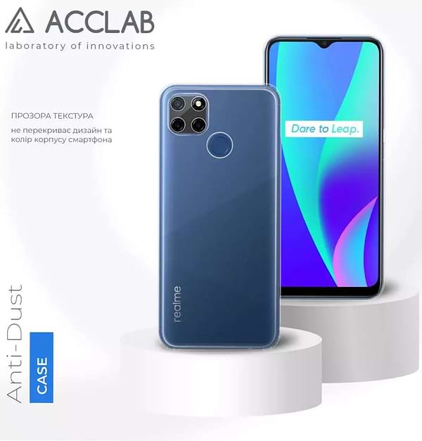 Фото - Чохол для смартфону ACCLAB Anti Dust for Realme C12 (1283126553134)