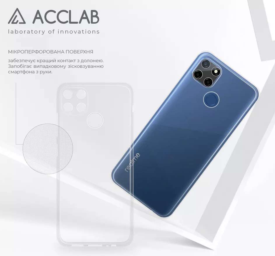 Фото - Чохол для смартфону ACCLAB Anti Dust for Realme C12 (1283126553134)