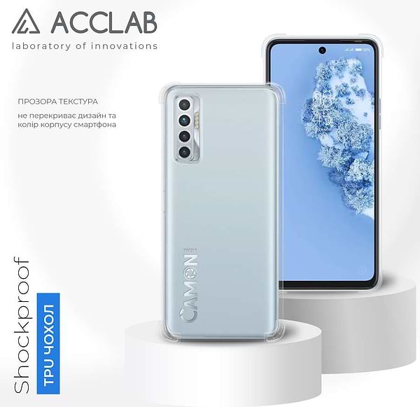 Фото - Чохол для смартфону ACCLAB Shockproof for Tecno Camon 17 Pro (1283126553950)