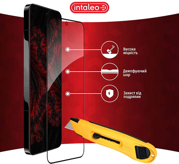 Фото - Захисне скло для смартфону Intaleo Full Glue for Xiaomi 13 Black (1283126559327)