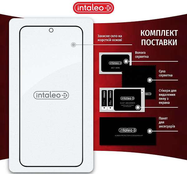 Фото - Захисне скло для смартфону Intaleo Full Glue for Xiaomi 13 Black (1283126559327)