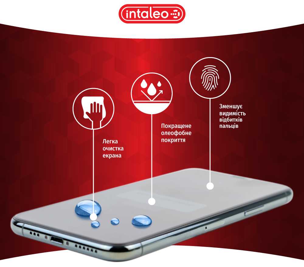 Фото - Захисне скло для смартфону Intaleo Full Glue for Tecno Spark Go 2023 (1283126564840)