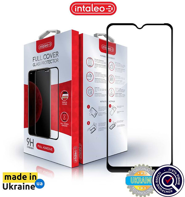Фото - Защитное стекло для смартфона Intaleo Full Glue for Xiaomi Redmi A2 Black (1283126579981)