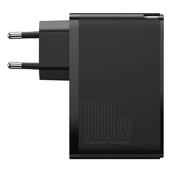 Фото - Сетевое зарядное устройство Baseus 2xUSB 100W GaN 2xUSB-C+2xUSB-A (CCGAN2P-L01)