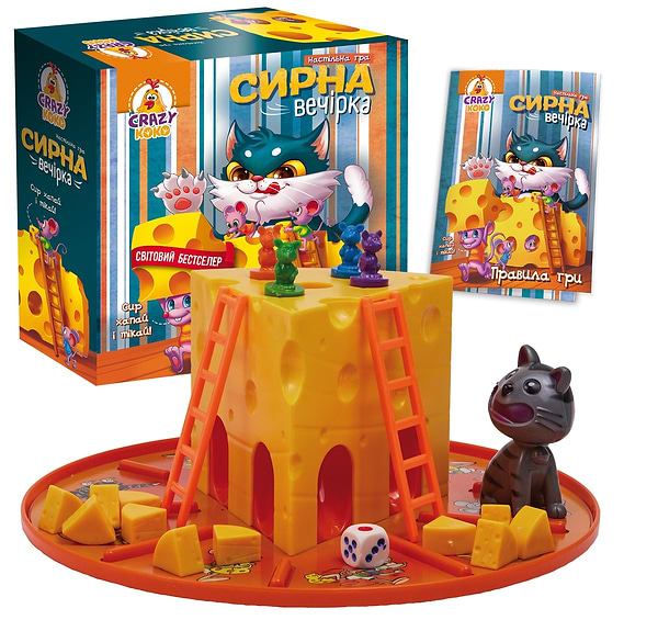 Фото - Настольная игра (5-7 лет) Vladi Toys Сырная вечеринка (VT8055-38)
