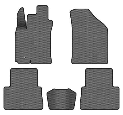 EVA коврики в салон авто EVAtech для Lacetti Chevrolet 2002 1 поколение Htb EU CT32556CV5LA1RGB