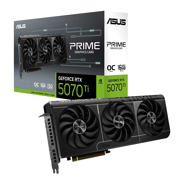 Фото - Відеокарта Asus PRIME GeForce RTX 5070 Ti 16GB GDDR7 OC Edition (PRIME-RTX5070TI-O16G)