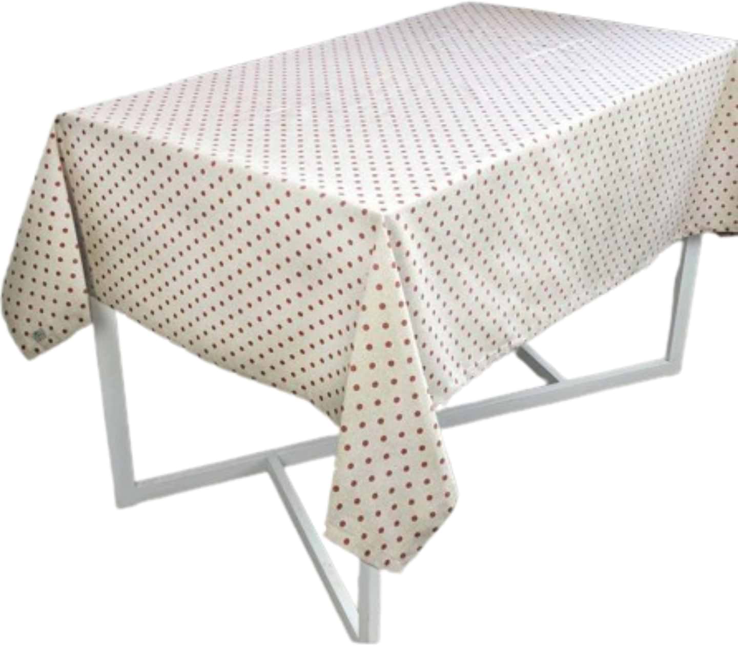 Скатертина прямокутна Прованс Глорія Горох 133х180 см (014634)