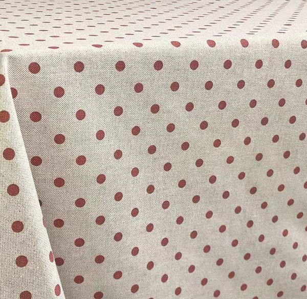 Фото - Скатертина прямокутна Прованс Глорія Горох 133х180 см (014634)