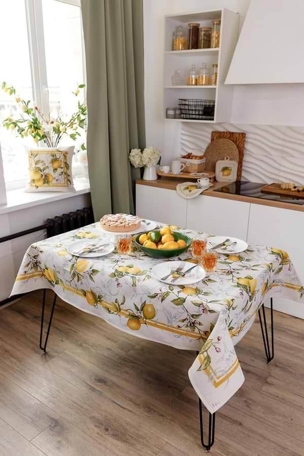 Фото - Скатертина прямокутна Прованс Сицилія 136х240 см (035316)