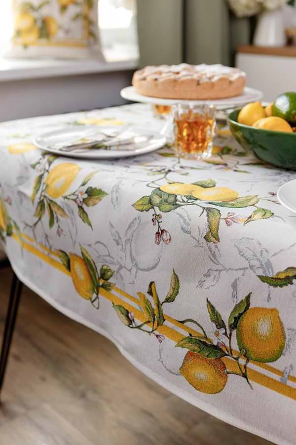 Фото - Скатертина прямокутна Прованс Сицилія 136х240 см (035316)