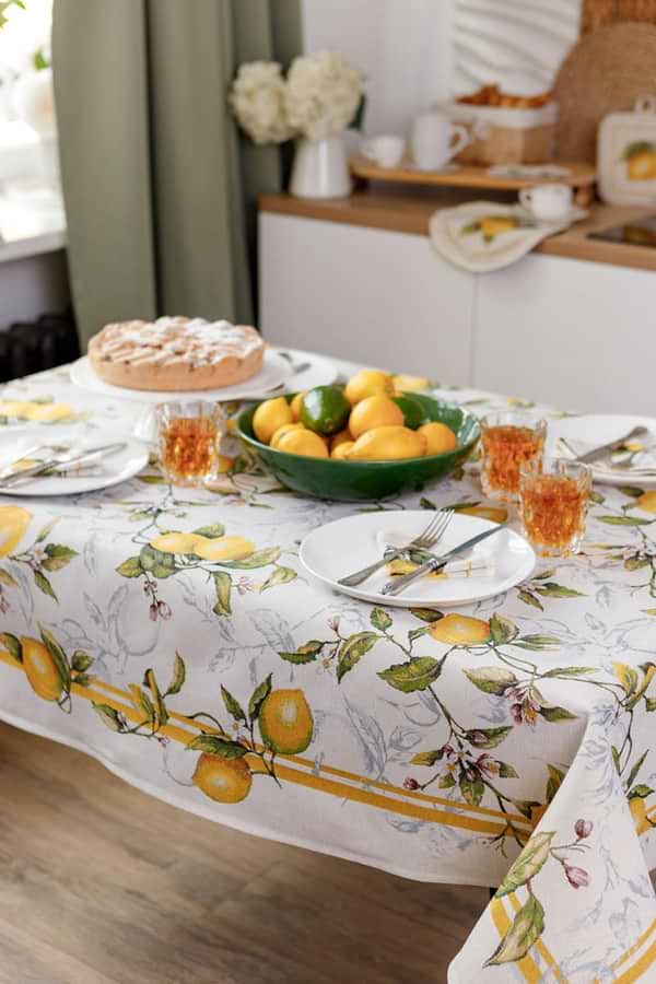 Фото - Скатертина прямокутна Прованс Сицилія 136х240 см (035316)