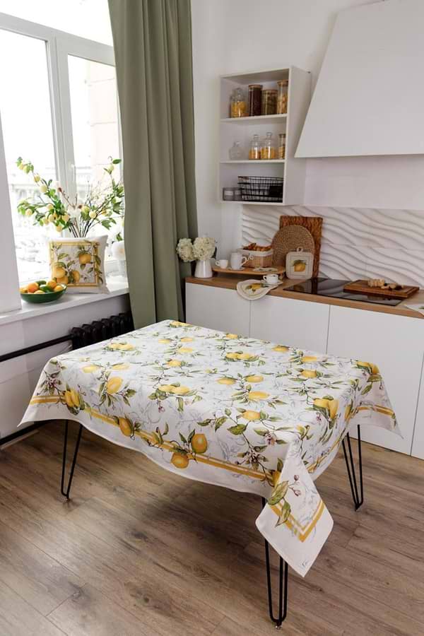 Фото - Скатертина прямокутна Прованс Сицилія 136х240 см (035316)