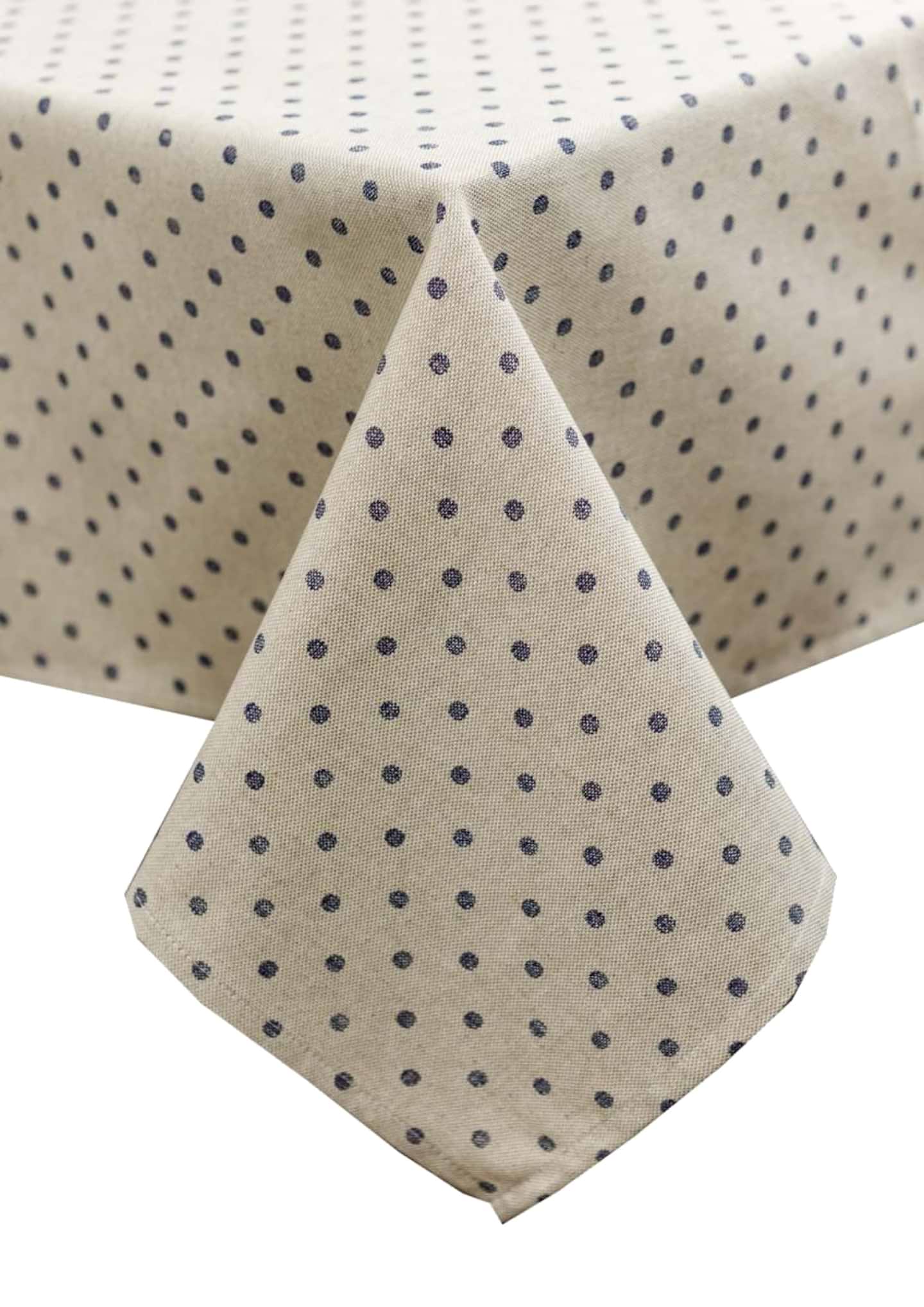 Скатертина прямокутна Прованс Горох синій 136х220 см (031594)