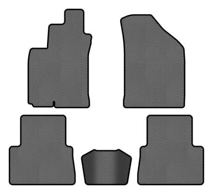 EVA коврики в салон авто EVAtech для Lacetti Chevrolet 2002 1 поколение Htb EU CT32556CG5RGB