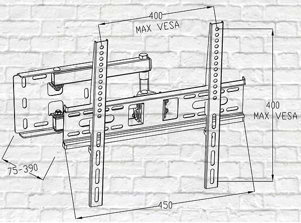 Фото - Кріплення для телевізора AVATech 13b806