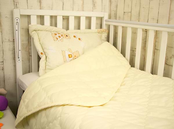 Фото - Ковдра дитяча літо Руно 140х105 силіконова (320.52СЛКУ_Молочні)