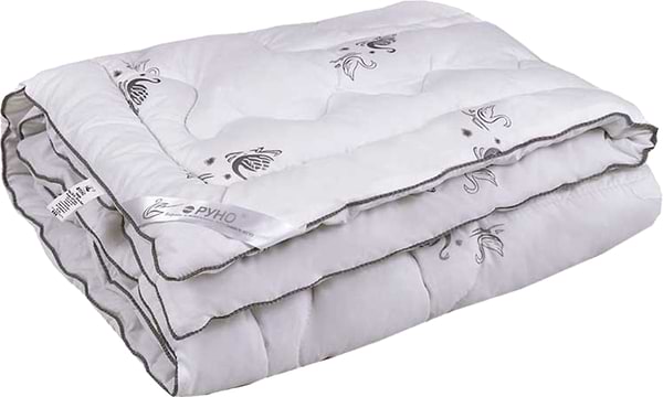 Фото - Ковдра дитяча зима Руно 140х105 зі штучного лебединого пуху (320.52_Silver Swan)
