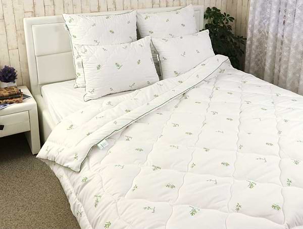 Фото - Набор одеяло полуторное + подушка Руно 140х205 + 50х70 (924.52_Bamboo Style)