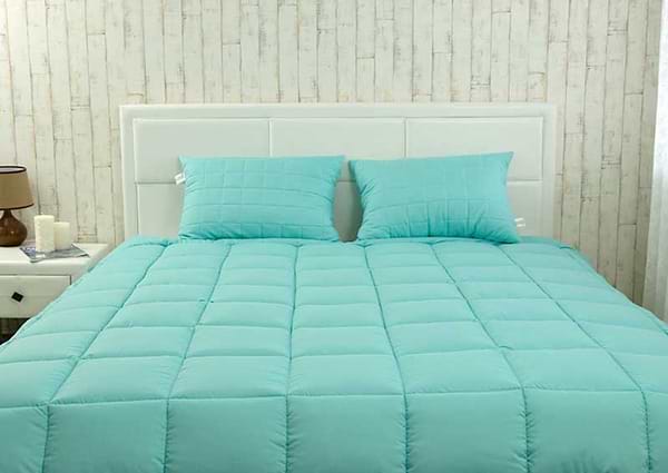 Фото - Набір ковдра полуторна + подушка Руно 140х205 + 50х70 (924.52_Mint)