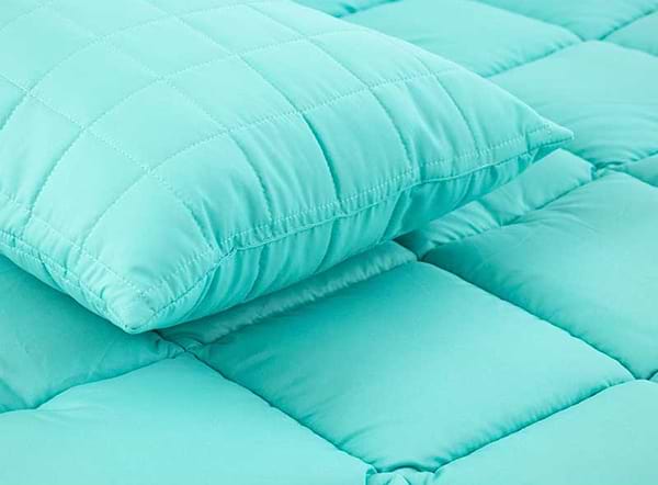 Фото - Набір ковдра полуторна + подушка Руно 140х205 + 50х70 (924.52_Mint)