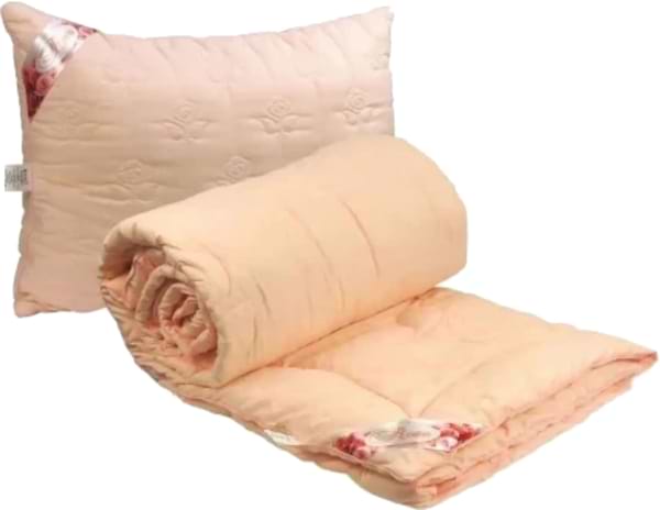 Фото - Набір ковдра полуторна + подушка Руно 140х205 + 50х70 (924.52Rose Pink)