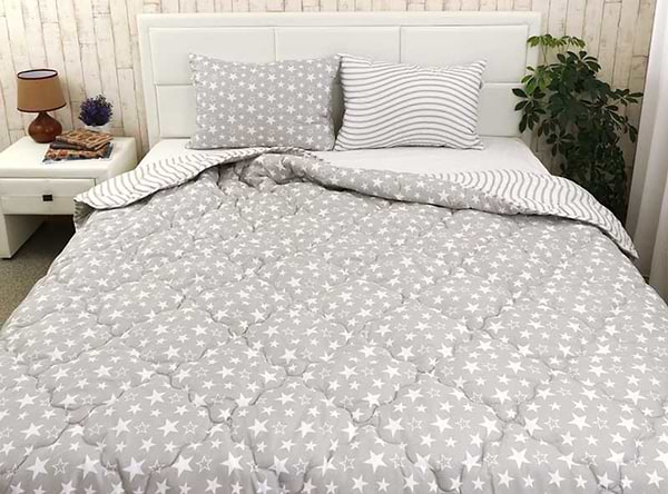 Фото - Набір ковдра полуторна + подушка Руно 140х205 + 50х70 (924.52Star)