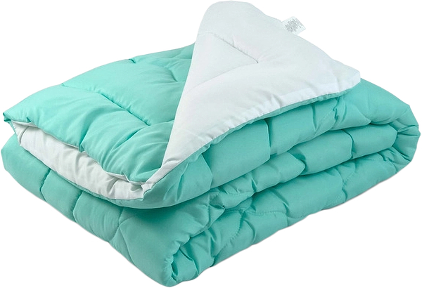 Фото - Одеяло демисезонное полуторное Руно 140х205 (К_321.52СЛ200_Бирюзовый)
