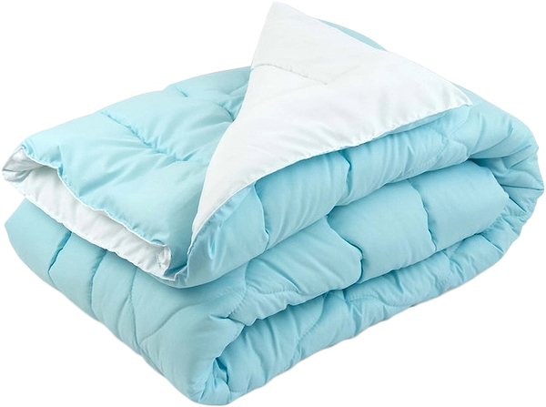 Фото - Одеяло демисезонное двуспальное евро Руно 200х220 (К_322.52СЛ200_Голубой)