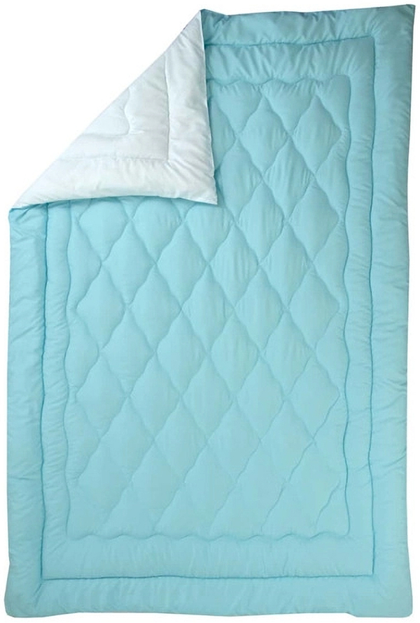 Фото - Одеяло демисезонное двуспальное евро Руно 200х220 (К_322.52СЛ200_Голубой)