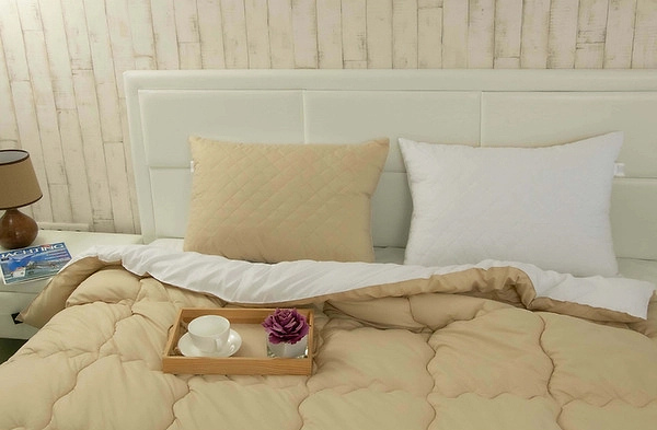 Фото - Одеяло демисезонное двуспальное евро Руно 200х220 (К_322.52СЛ300_Бежевый)