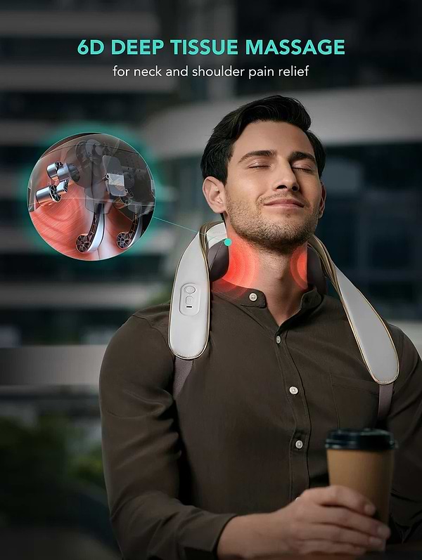 Фото - Масажер для тіла SKG Шиацу H5 Mini Neck＆Shoulder Massager (42124)