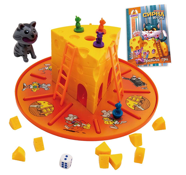 Фото - Настольная игра (5-7 лет) Vladi Toys Сырная вечеринка (VT8055-38)