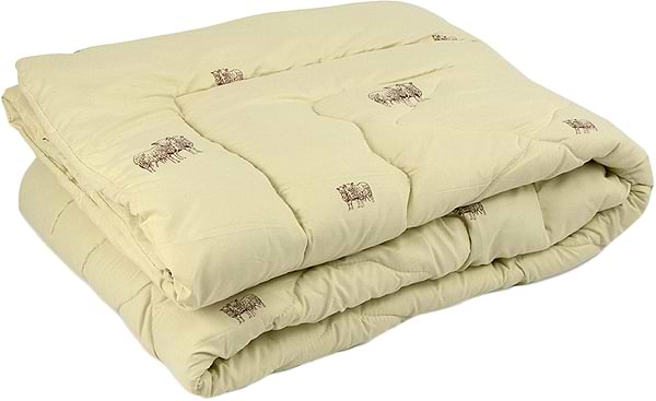 Фото - Ковдра всесезонна полуторна Руно 155х210 см вовняна Comfort+ Sheep (317.52ПШК+У_Sheep)