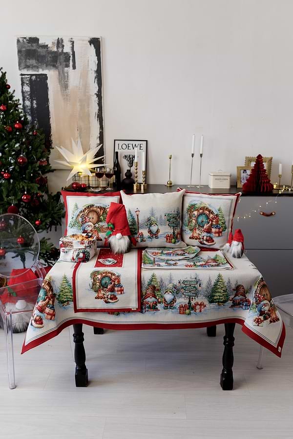 Фото - Прихватка-рукавица Прованс Рождественский костер 32х15 см (038402)