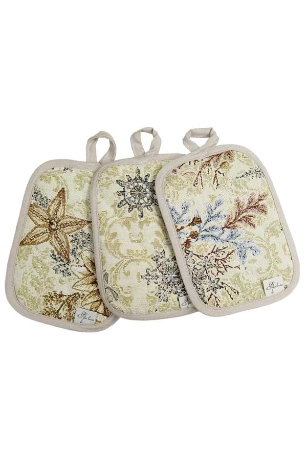 Фото - Набор прихваток Прованс Золотой праздник 15х20 см (038514)