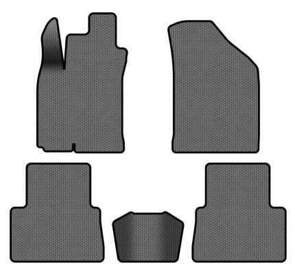 EVA коврики в салон авто EVAtech для Lacetti Chevrolet 2002 1 поколение Htb EU CT32556CV5SGB