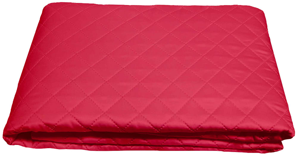 Покривало двоспальне Zastelli Бургунді паяне 160х210 червоне (14010)