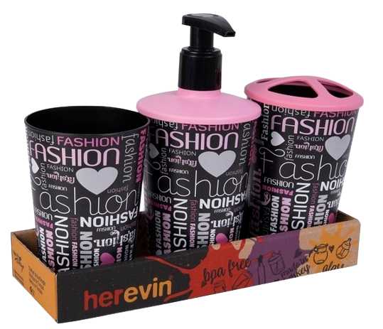 Органайзер для ванной комнаты Herevin Fashion 3 в 1 (161262-101T)