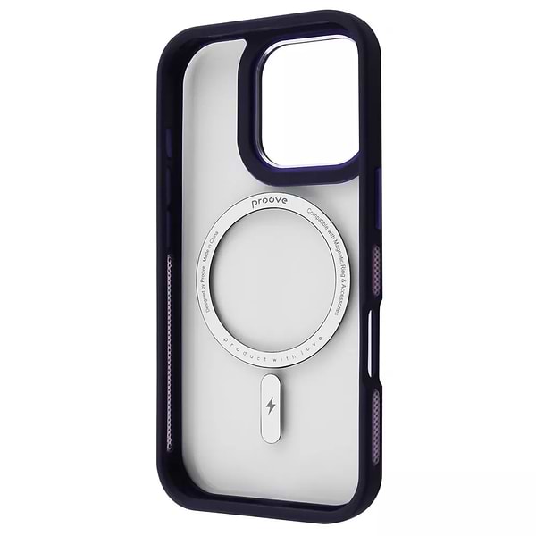 Фото - Чохол для смартфону Proove Clear Essence Case with Magnetic Ring iPhone 16 Midnight Blue (PCCEIP160008)