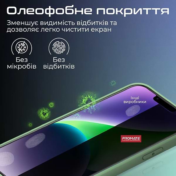 Фото - Захисне скло для смартфону Promate for iPhone 14 Plus (aegis-i14.plus)