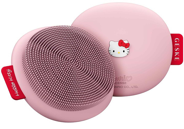 Фото - Щітка для чищення обличчя GESKE Facial Brush З в 1 by Hello Kitty рожевий (HK000017PI01)
