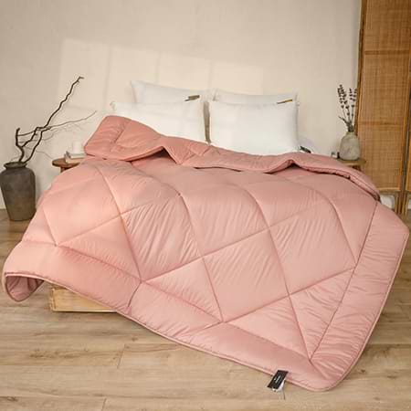 Ковдра всесезонна двоспальна MirSon №1735 Eco Light Coral Silk Kapok 172x205 см (2200003710045)