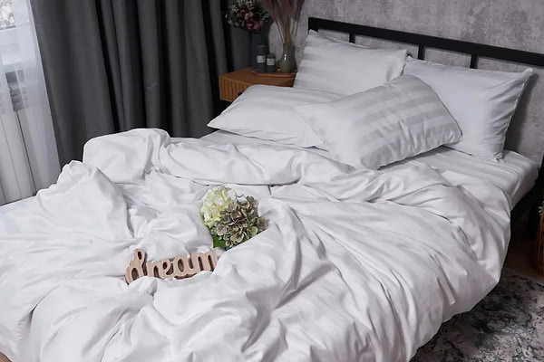 Фото - Пододеяльник двуспальный евро Moon&Star Satin Premium Royal White 200x220 см (MS-870000508)