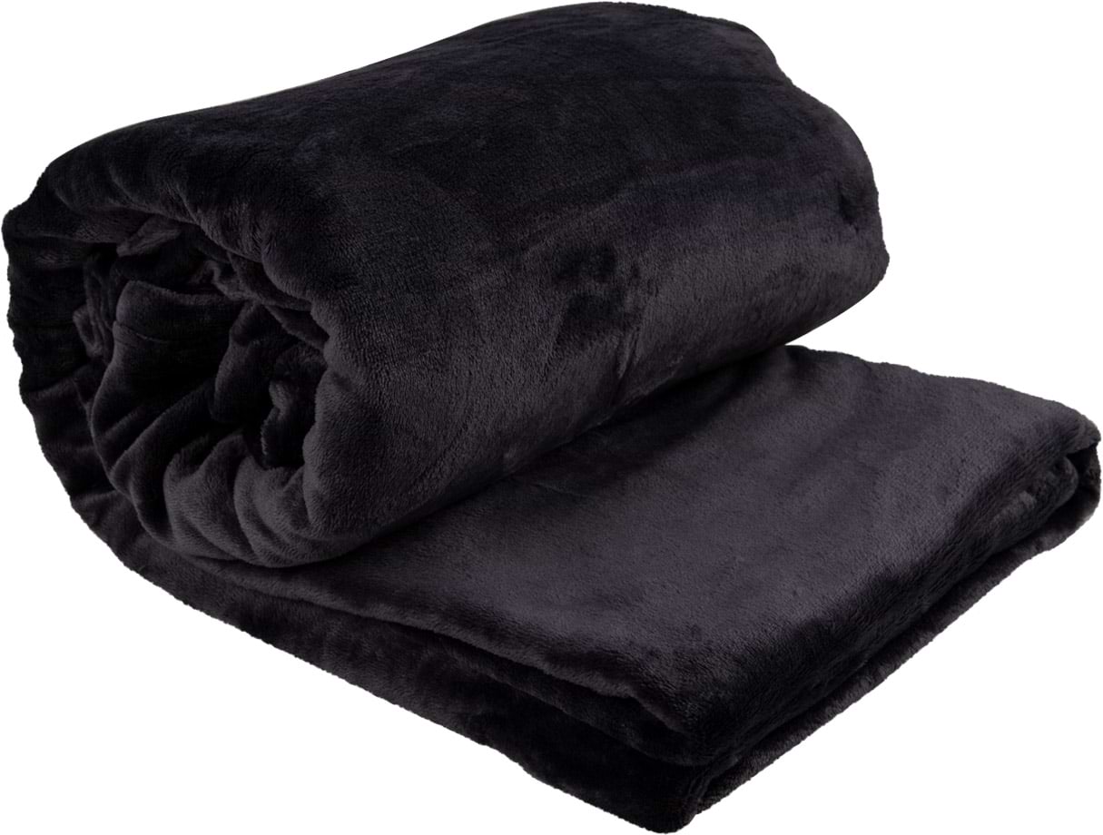 Плед євро Щ280 графіт 240х260 (176547)