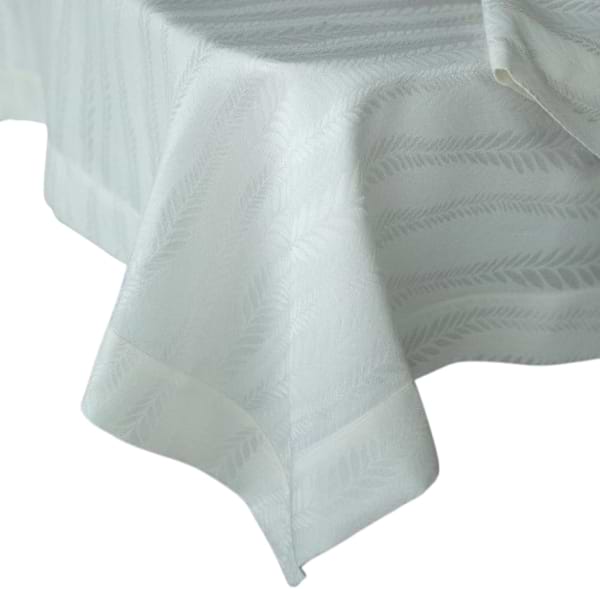 Фото - Скатертина прямокутна Едельвіка Касабланка 300х150 см молочна (275-23/00)