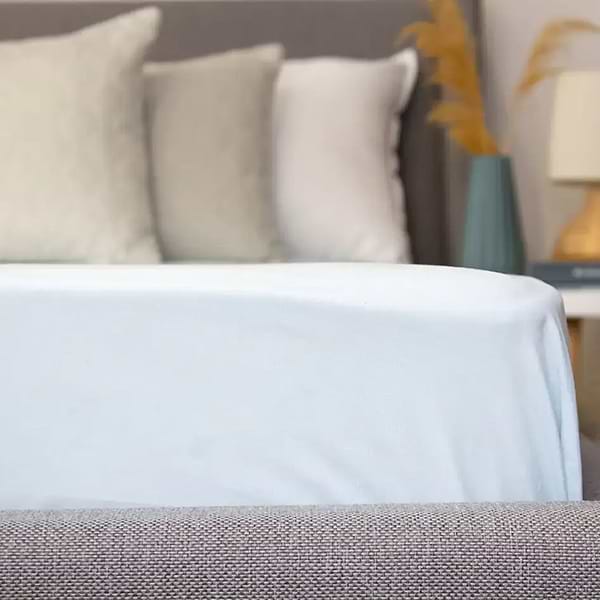 Фото - Простынь двуспальная ТЕП ВДОХНОВЕНИЕ 180х200 Light Blue (2-04018_32249)