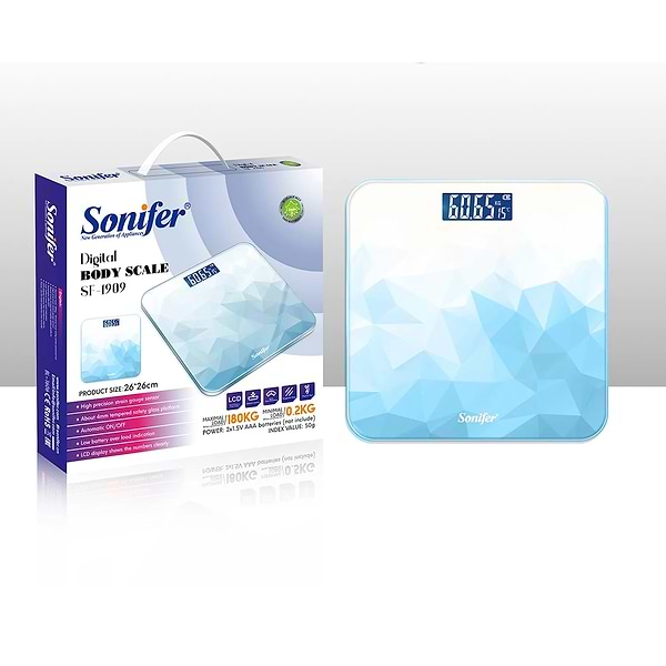 Фото - Ваги підлогові Sonifer SF-1909 blue