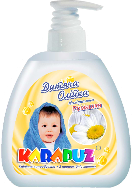 Масло для тела детское Карапуз 190 мл ромашка (4820019620183)